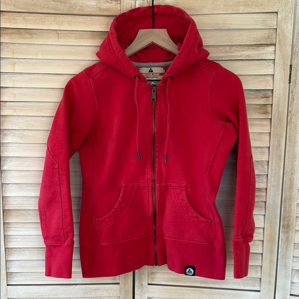 American Giant Limited Edition 2014 Red Hoodie XS